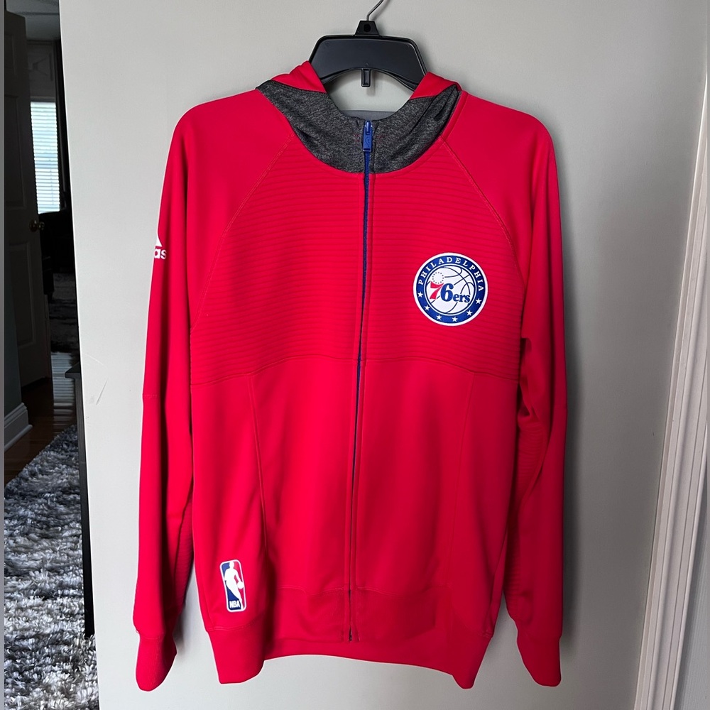 Adidas’s Philadelphia 76ers Men’s Jacket